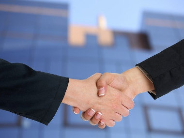 Shaking Hands - Congratulations on Your New Job!